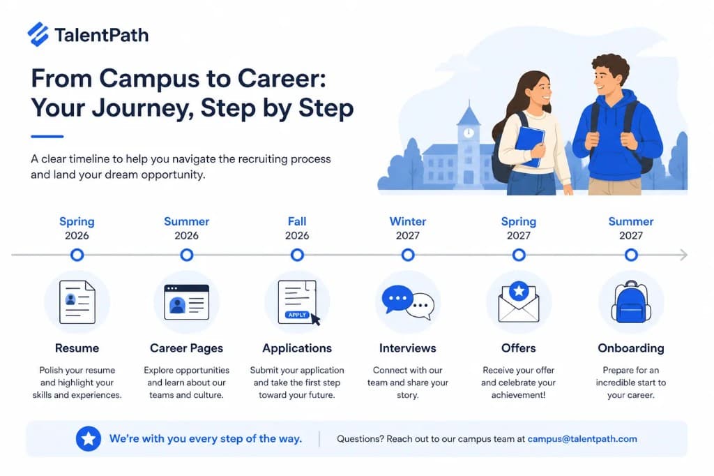 Summer 2027 internship search timeline for college students